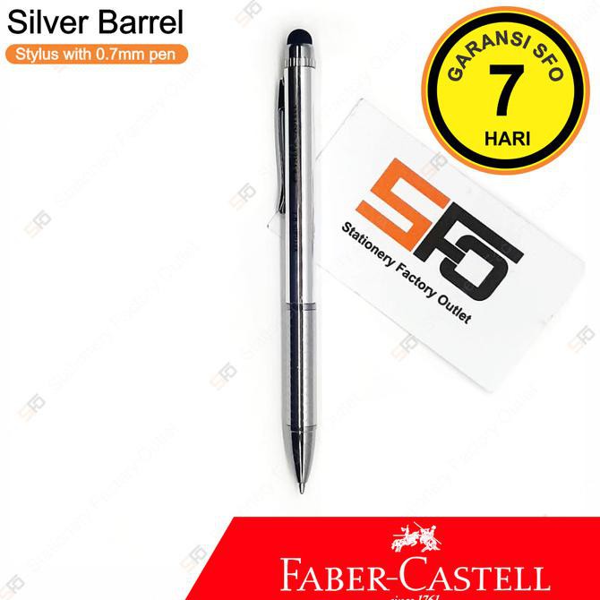 

Kualitas Terbaik] Pen Stylus Faber Castell Vernate 0.7Mm ( Silver Barrel )