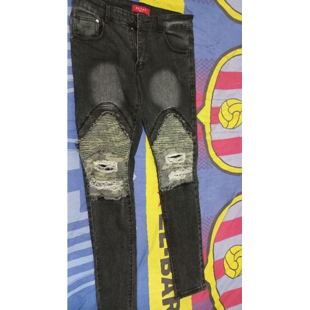Celana Jeans RUCAS X BIMOPD camo biker jeans