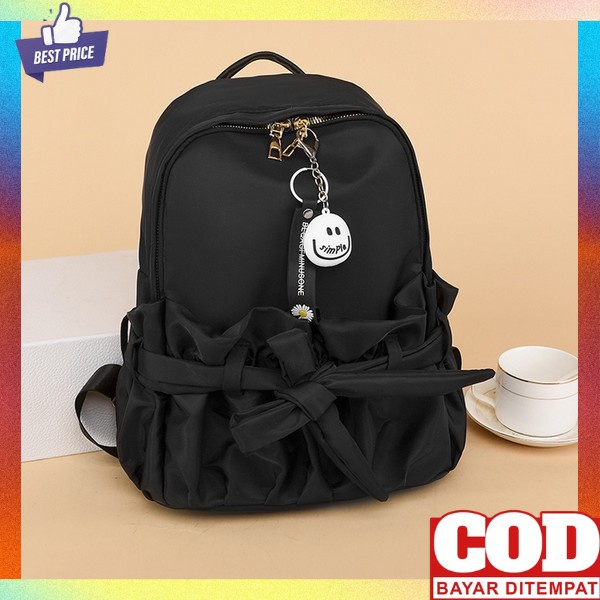 Rengsel Korean Style Murah Tas Gendong Cewek Import Tas Punggung Impor Perempuan Dewasa Tas Ransel W