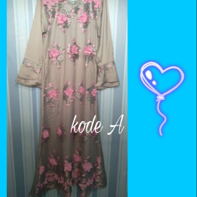 Gamis pesta baju pesta kondangan mewah muslimah