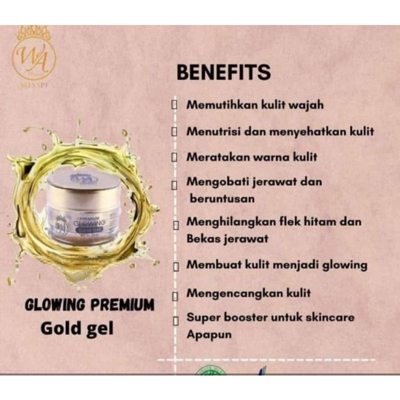Gold gell bpom wa beauty