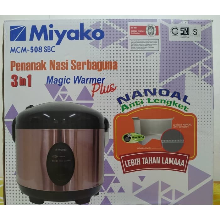 Miyako Magic Com MCM-508 SBC 1.8L Rose Gold