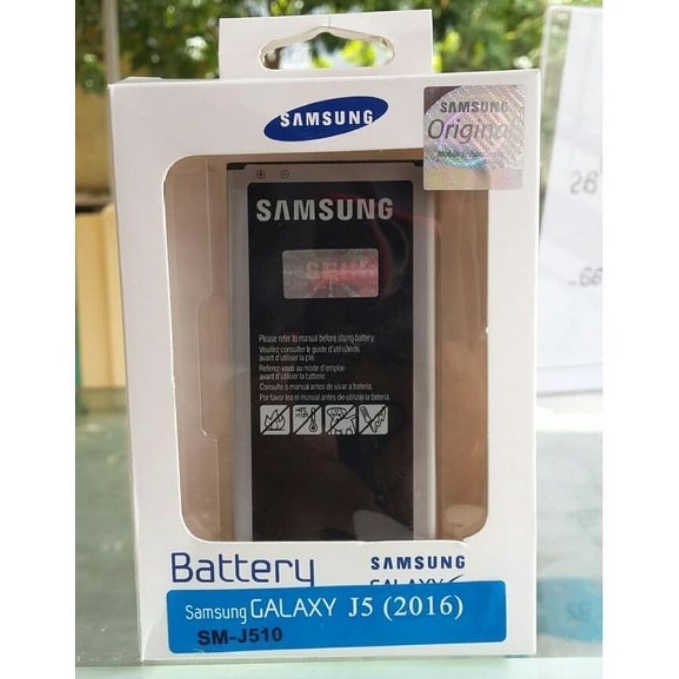 Baterai Samsung Galaxy J5 2016 / J510 Batrai Batre Battery Hp Original 100% New