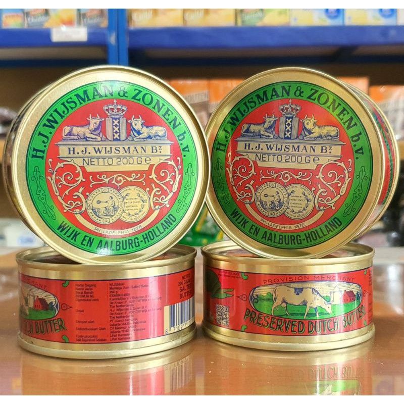 

Butter Wisman 200gr/Rumbutter/Mentega Wijsman/Mentega Wijsman 200gr
