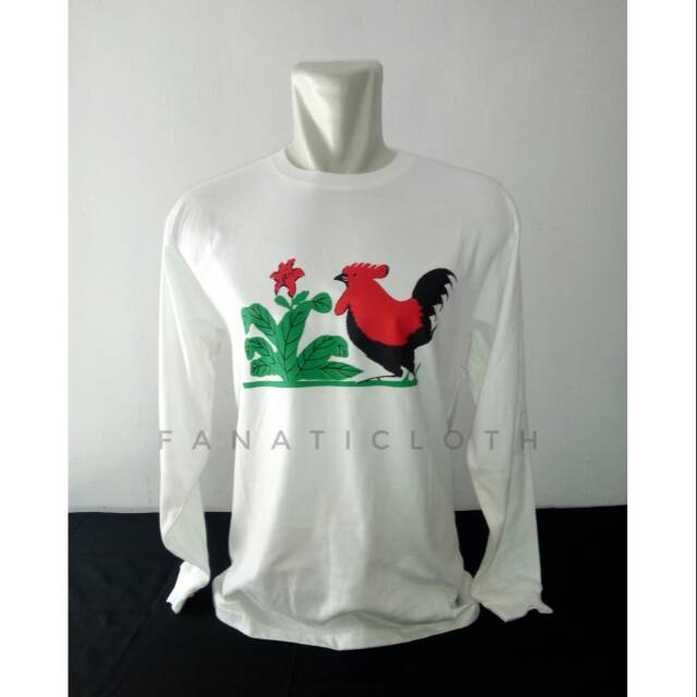 Kaos Mie Ayam Jago lengan panjang