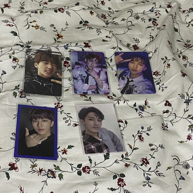 changbin mixtape, i am you (iay), levanter, christmas evel (ce) photo card (pc)