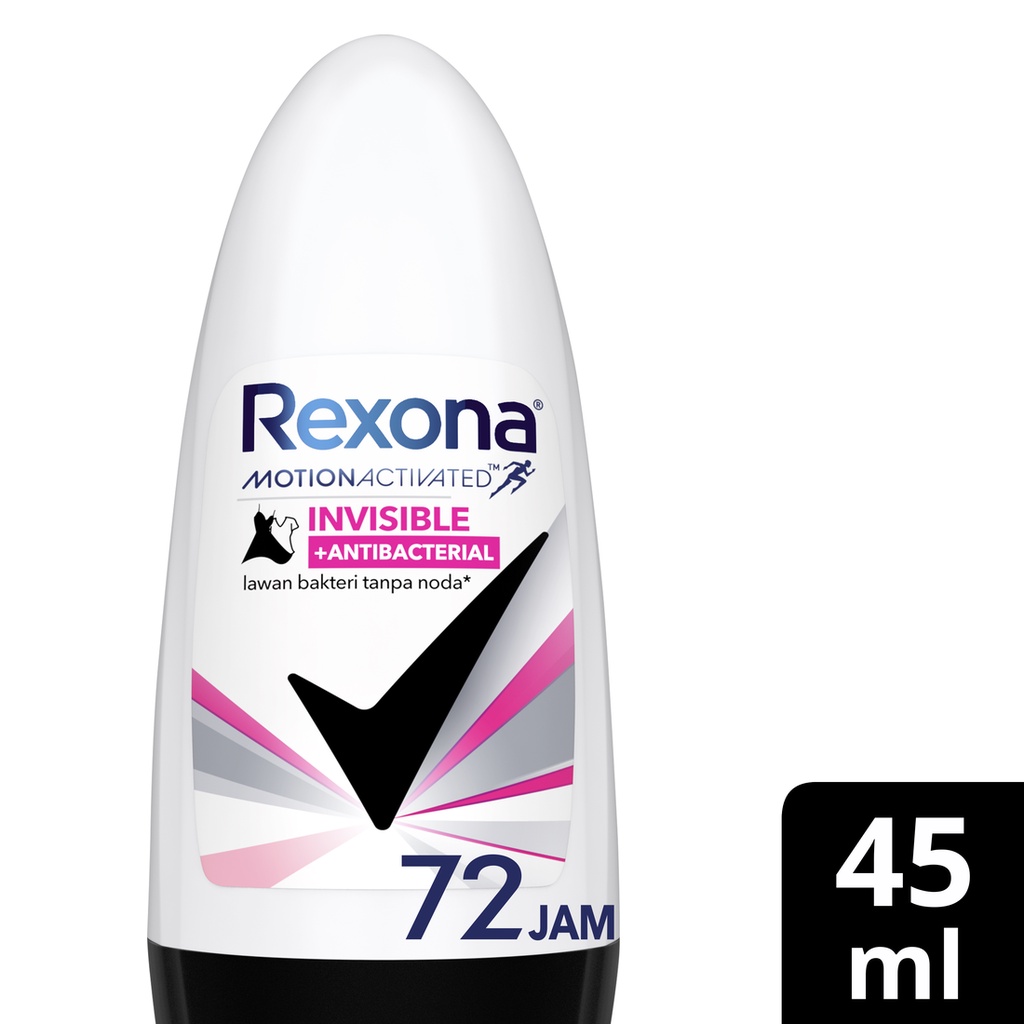 Jual Rexona Women Deodorant Roll On Antiperspirant Invisible Dry ...