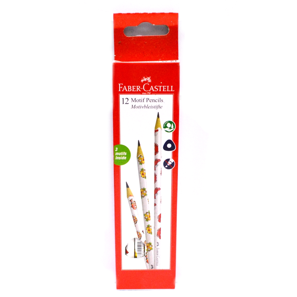

mdn Pensil 2B Sea Pack Faber Castell Motif Clown Fish Per Box