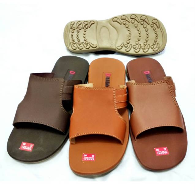 Sandal Kasual Pria 2Ban Sambung / Sandal Casual Pria Terbaru