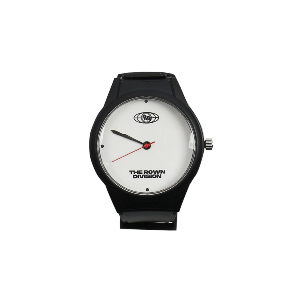 Rown Division Jam Tangan Analog || Bruce Hitam Putih Watch