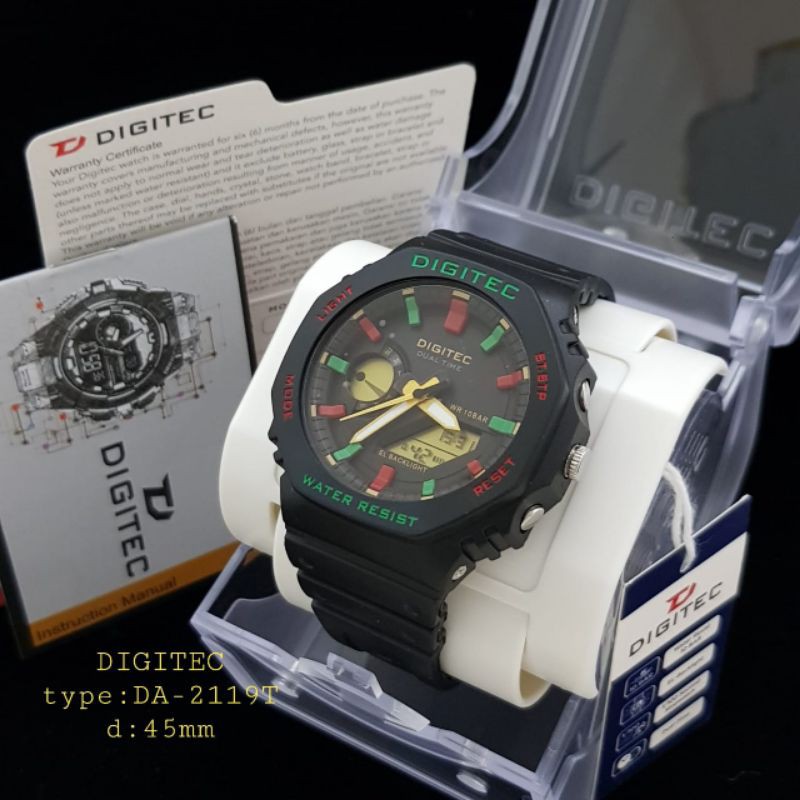 DIGITEC DA-2119T Jam tangan pria/wanita original