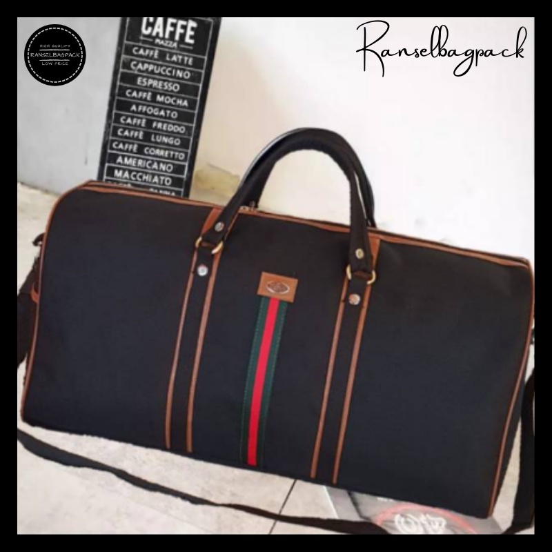 Tas Travel - Tas Pakaian Jinjing Traveling Bag Jumbo Besar Big Size Mudik Jalan-Jalan Pulang Kampung Anti Air Kapasitas Besar Import Korea Lokal Original Terbaru Murah Kekinian Perempuan Pria Wanita Cewek Cowok