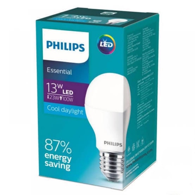 PHILIPS Essential Philips 13 Watt Cool Daylight