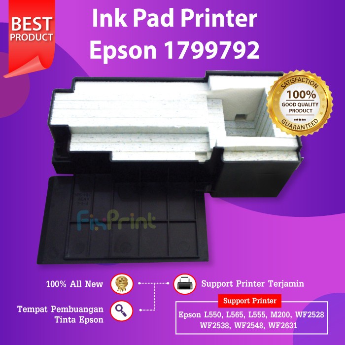 Ink Pad Epson L550 L565 L555 Ink Pad Busa Pembuangan Printer M100 M200