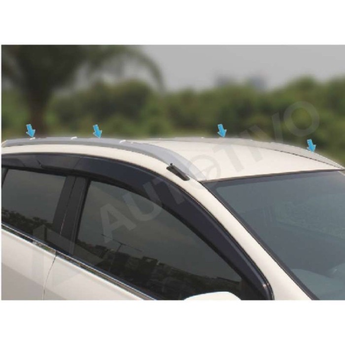 JSL Roof Rail New Ayla 2017 Roof Rail Model Activo Silver