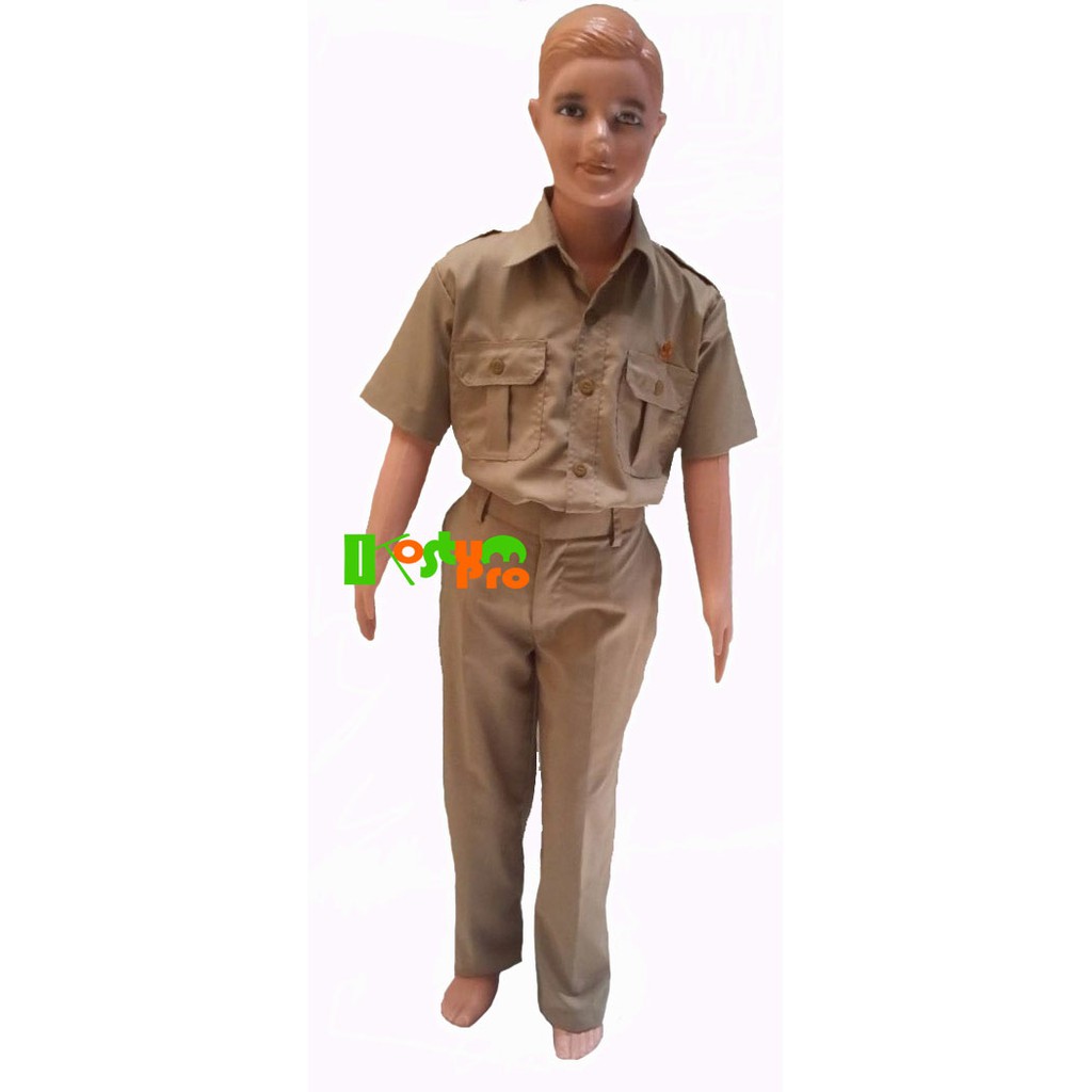 BAJU PROFESI GURU  OR   PNS ANAK LAKI SDLAKI USIA  4 SD 6 TAHUN