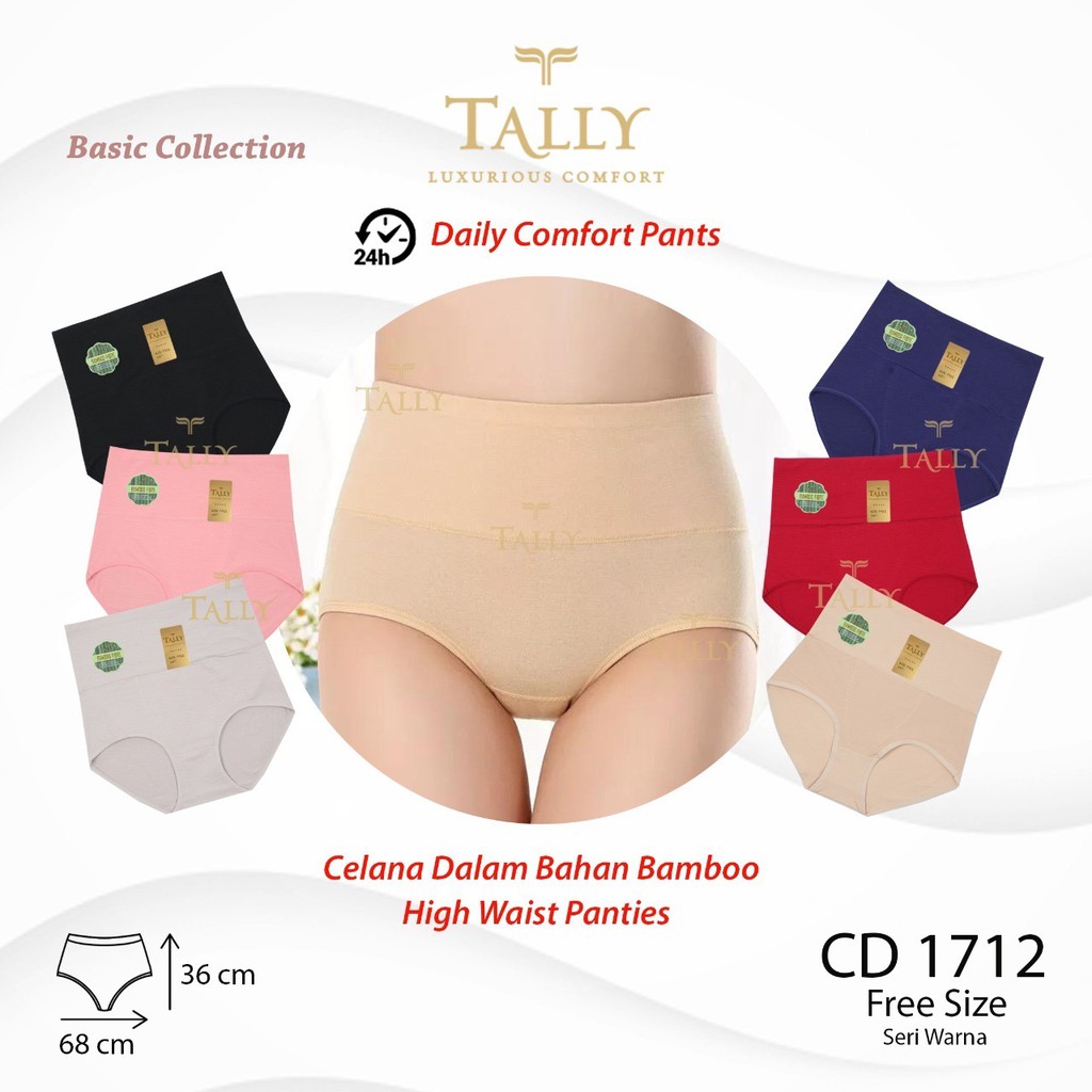 TALLY CD 1712 Celana Dalam Corset Korset Perut Bahan BAMBOO Body