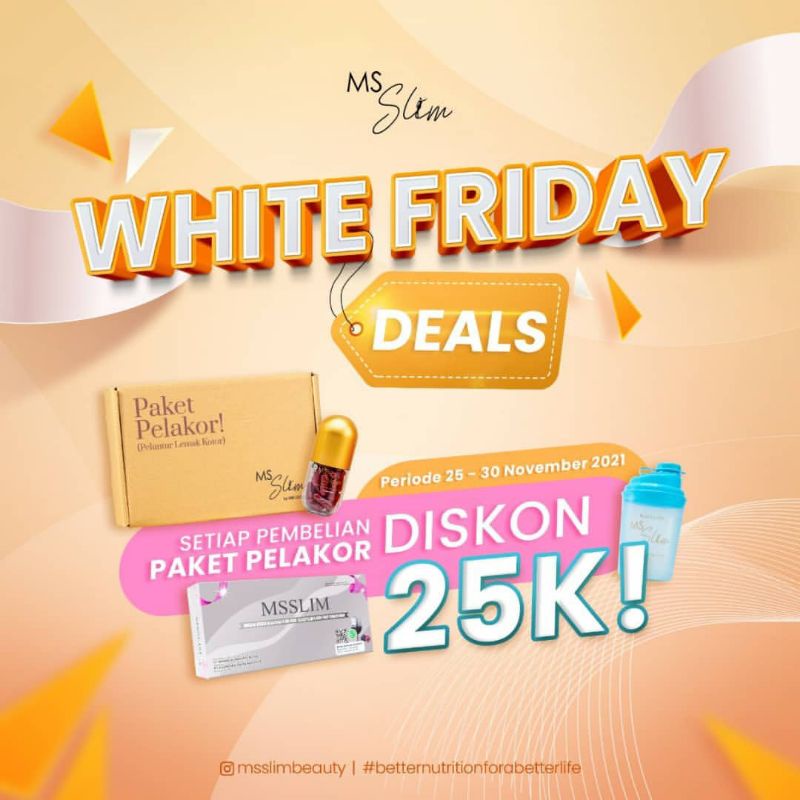 PAKET PELAKOR (MS SLIM & MS CAPSULE) MS GLOW