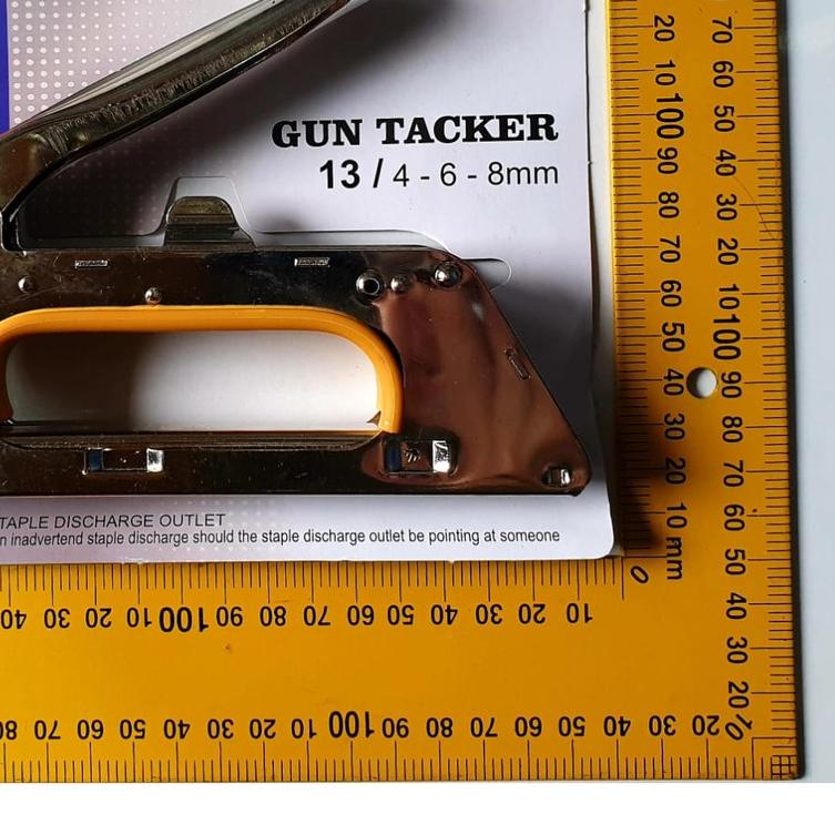 

➶ PRO NANKAI Staple Staples Steples Gun Tembak Jok Kulit Tacker 4 6 8mm ✸