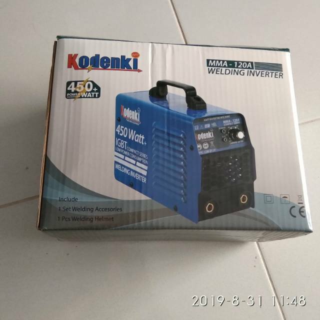 TRAFOLAS KODENKI WELDING INVERTWR KODENKI CIW 0120