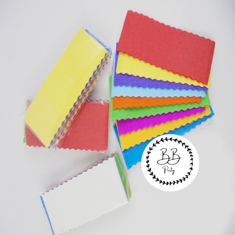 

Kertas Krep / Kertas Krep Potong Warna Warni / Kertas Dekorasi pesta