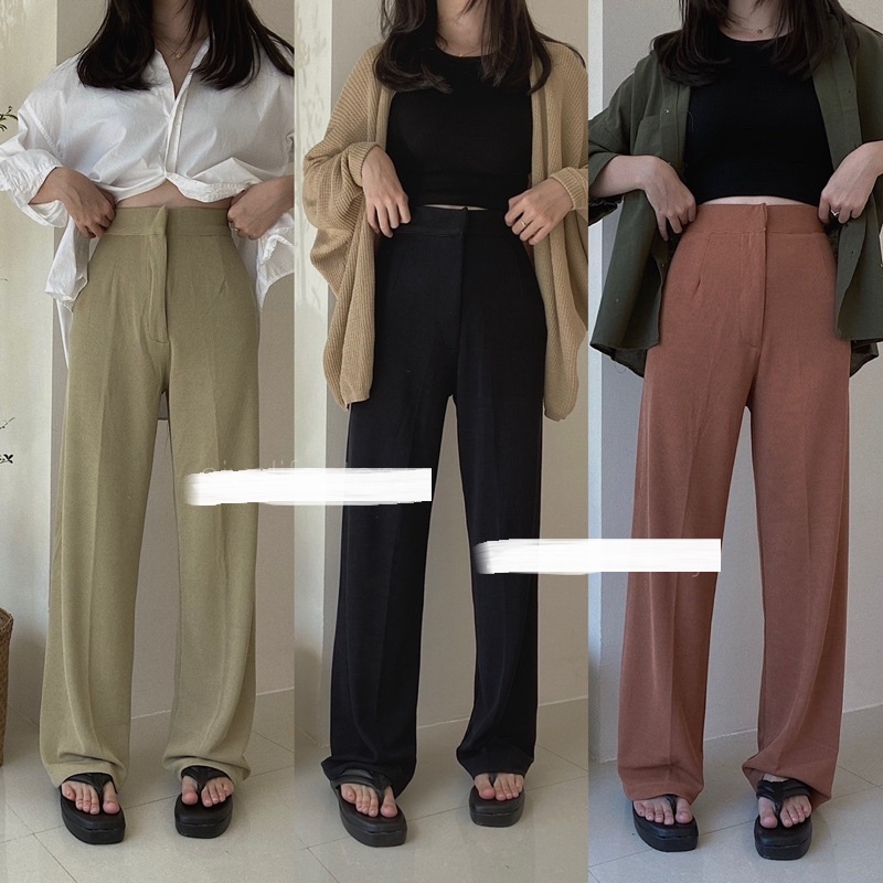 IL - Cozie Pants Highwaist Cullote Pants / Celana Kulot Wanita / Petite Friendly Belum ada penilaian 3 Terjual