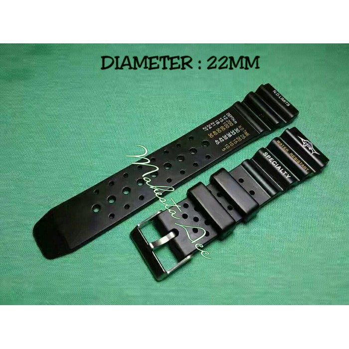 Strap Watch CASIO DIVER Diameter Lug 22mm/Tali Jam CASIO DIVER 22mm