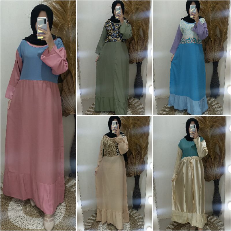 GAMIS WANITA - BAJU GAMIS model terbaru