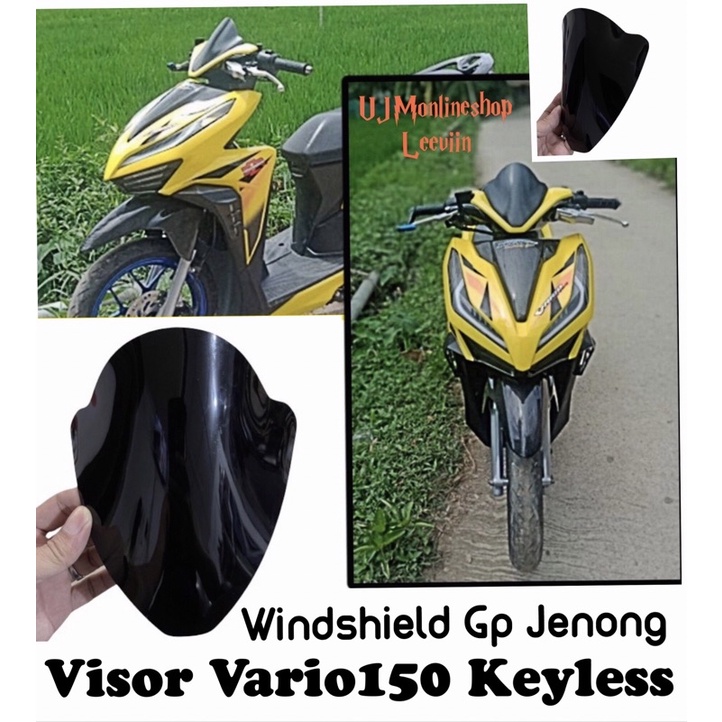 Visor Vario 125 New Vario 150 Keyless  2018-2020 Visor Windshield  Vario 125/Vario 150 New Keyless 2018-2020  Winsil Vario 125/150