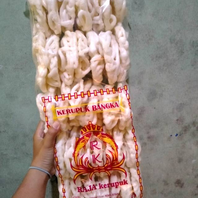 

Kerupuk bangka isi 40