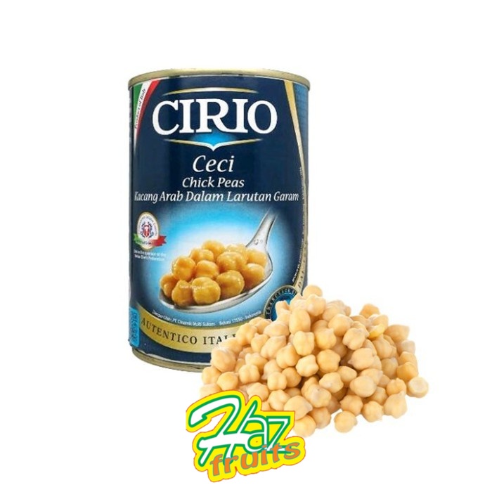 

Cirio Ceci Chick Peas / Kacang Arab Dalam Larutan Garam - 400 Gram