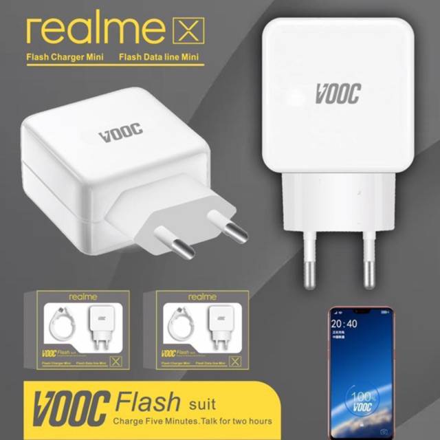 /CHARGER/BATOK GEDE OPPO VOOC 4A F11/F11PRO/R15/R17/REALME 3 PRO ORIGINAL 100% FAST CHARGING.