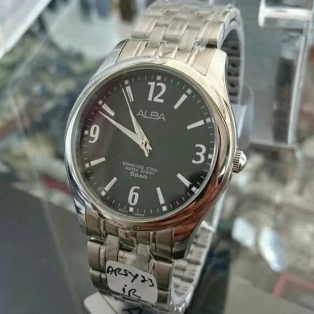 Jam Tangan Pria ALBA ARSY23X1 Original bestSeller GaransI ARSY23