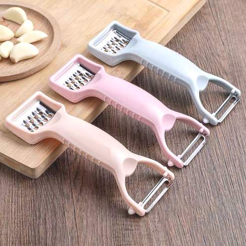 Peeler Serbaguna 2in1 / Peeler 2in1 Multifungsi / Parutan 2in1 Buah Sayur [JY]