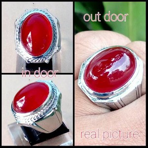 CINCIN BATU AKIK RED BARON TOP QUALITY