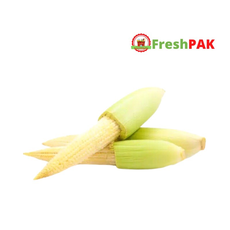 

FreshPAK - Sayur Jagung Mini 1/4Kg 1/2Kg 1Kg/ Sayuran Acar Segar Bersih