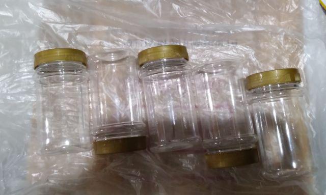 (paket 10 Pcs) Toples Plastik 320 Ml / Toples Bumbu 320 Ml