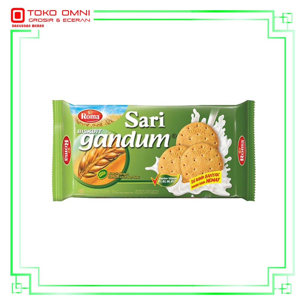

ROMA SARI GANDUM MILK 240g