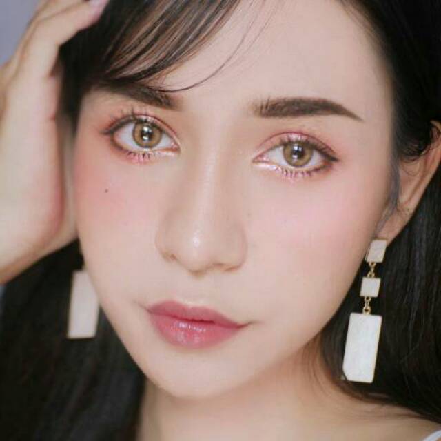 Softlens Samui Normal Minus Botol grey brown by dreamcolor1 softlens wedding mirip moonlight