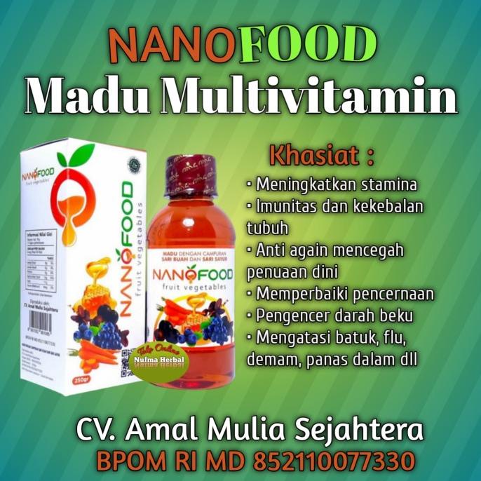 

Nano Food - Minuman Kesehatan - Pengganti Buah Dan Sayuran -Nikmaka