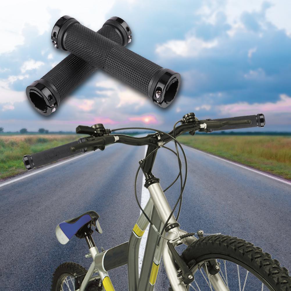 MOJITO 1pair Bike Handlebar Grips MTB Road Cycling Skid-Proof Grips Anti-Skid Plastic Bicycle Handlebar