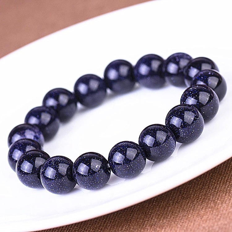 Gelang Pasir Emas Biru Bulat