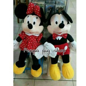Boneka micky mouse / minnie mouse jumbo