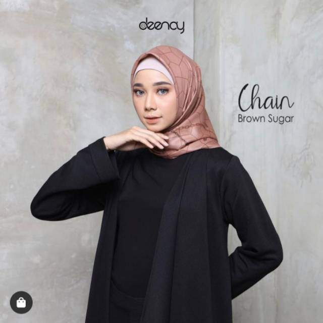 HIJAB DEENAY CHAIN BROWN SUGAR