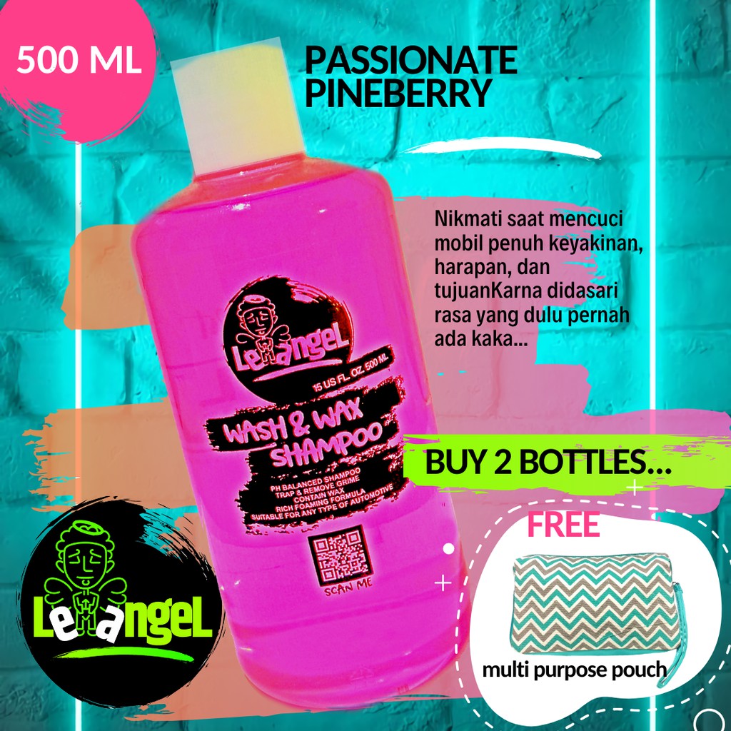 LEANGEL Wash & Wax Car Shampoo