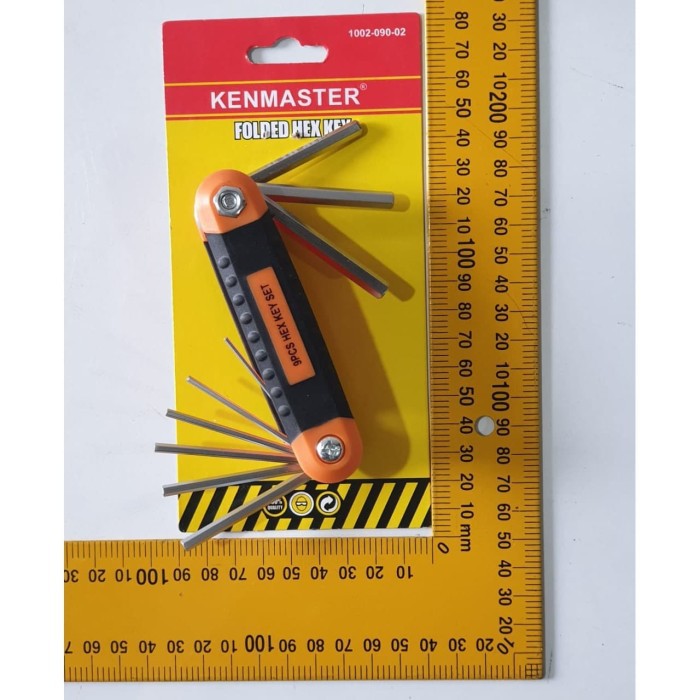 Kunci L Lipat 9 pcs Kenmaster Tekiro