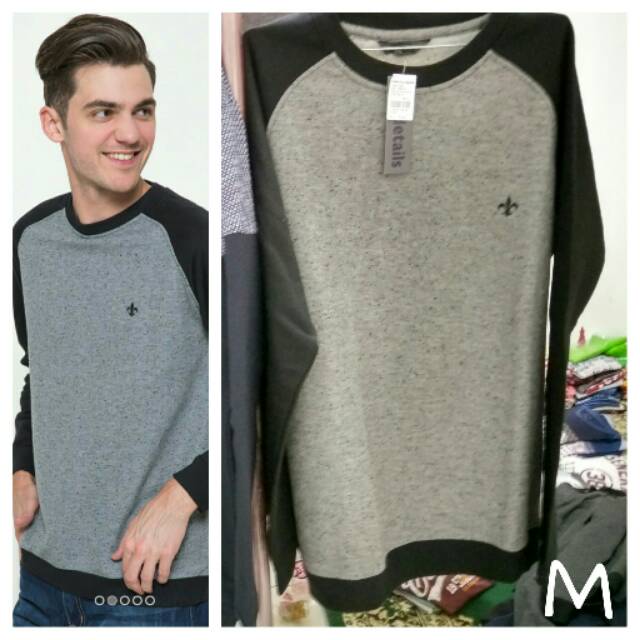 Jaket sweater details brand matahari