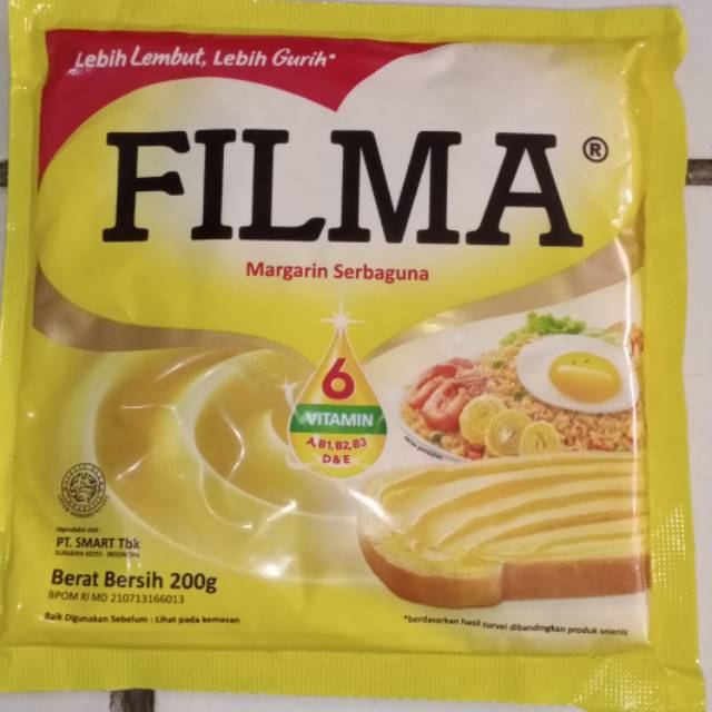 

Filma margarine 200 gr