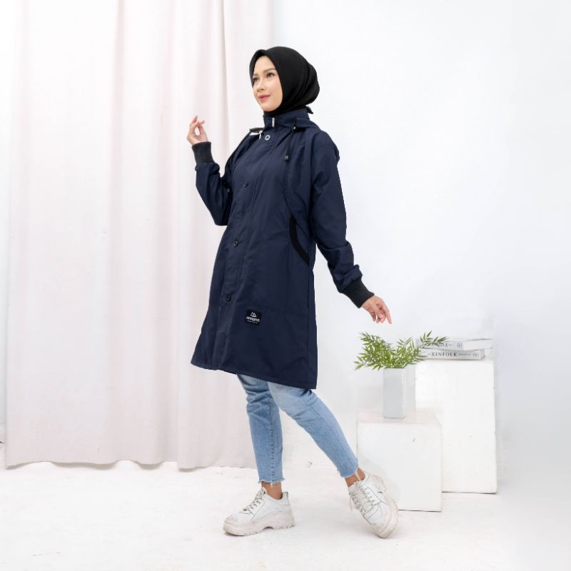 ANAPHA jacket parka muslimah jaket parka wanita jaket hijabers hijaber jaket parka panjang