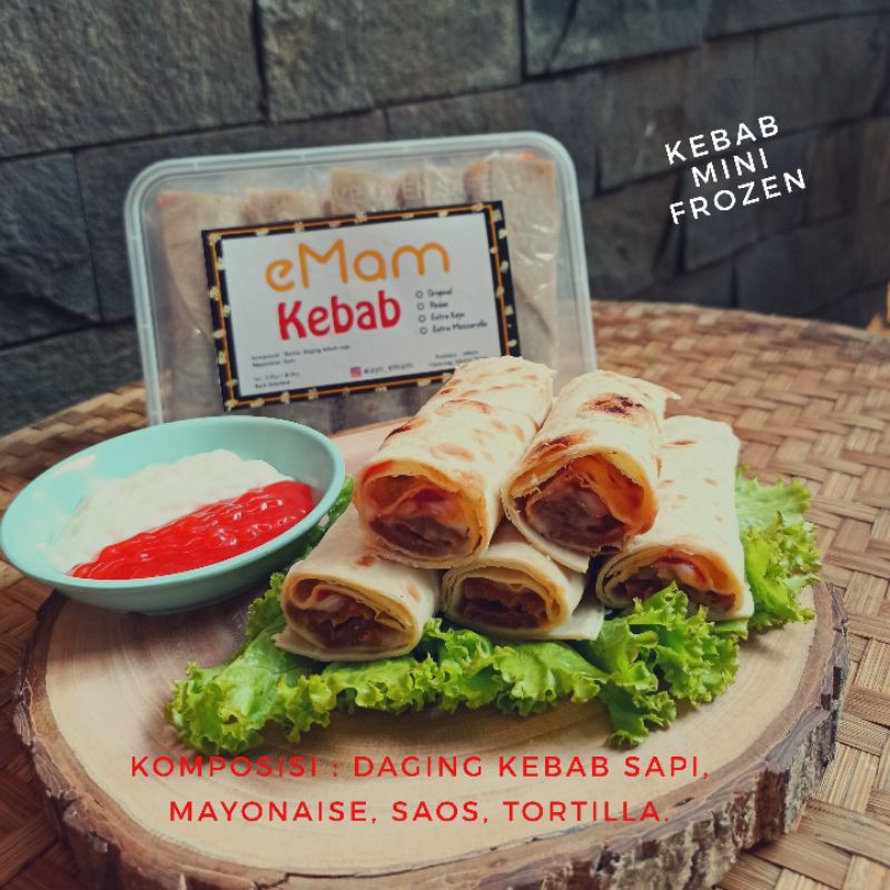 

kebab frozen mini isi 10 pcs